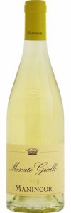 マニンコール　　モスカート　ジャッロ　[2021]　750ml・白　Manincor　 Moscato Giallo