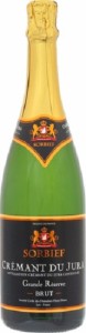 ソルビエ / 　クレマン　デュ　ジュラ　ブリュット　[NV]　750ml　白泡　SORBIEF / CREMANT DU JURA BRUT