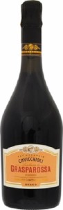 カビッキオーリ / ランブルスコ　ロッソ　グラスパロッサ　セッコ　［NV］　750ml　赤泡　CAVICCHIOLI / LAMBRUSCO ROSSO GRASPAROSSA SE