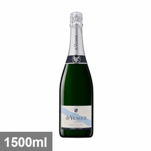 ドゥ　ヴノージュ / 　コルドン　ブルー　ブリュット　［NV］　白　1500ml　マグナムボトル　de Venoge /  Cordon Bleu Brut (1500ml) NV