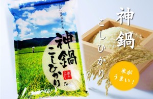 【但馬米穀株式会社】神鍋　こしひかり　5kg　兵庫県但馬産（神鍋）　取り寄せ商品です　お米　白米