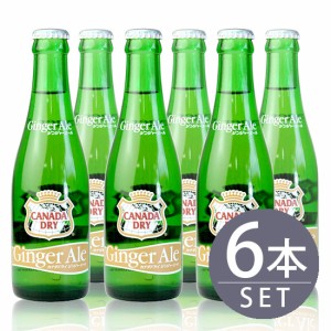 日本コカ・コーラ株式会社 / カナダドライ ジンジャーエール　207ml　瓶×6本