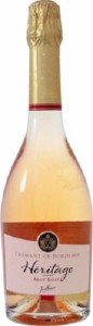 ジャイアンス / 　クレマン　ド　ボルドー　ブリュット　ロゼ　エリタージュ　[NV]　750ml・ロゼ泡　Jaillance　 Cremant de Bordeaux Br
