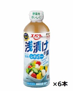 エバラ食品　浅漬の素レギュラー　500ｍｌ×6本　　