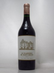 ボルドー　ペサック　レオニャン　ル　クラランス　ド　オーブリオン　[2017]　750ml　赤　Bordeaux Pessac-Leognan Le Clarence de Haut