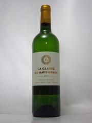 ボルドー　ペサック　レオニャン　ラ　クラルテ　ド　オー　ブリオン　ブラン　[2017]　750ml　白　Bordeaux Pessac-Leognan La Clarte d