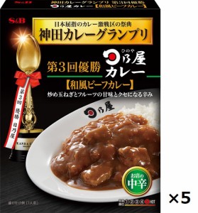 エスビー　日乃屋カレー　和風ビーフカレー　≪中辛≫　180g×5