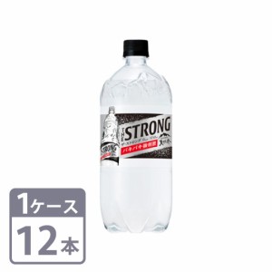 THE STRONG 天然水スパークリング サントリー 1050ml×12本 ペット 1ケースSuntory THE STRONG