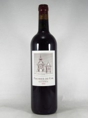 ボルドー サンテステフ パゴデ ド コス [2018] 750ml 赤　Bordeaux Saint-Estephe Pagodes de Cos