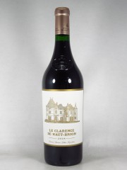 ボルドー ペサック レオニャン ル クラランス ド オーブリオン [2018] 750ml 赤　Bordeaux Pessac-Leognan Le Clarence de Haut Brion