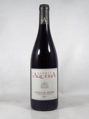 シャトー ダケリア コート デュ ローヌ エスプリ ダケリア ルージュ [2021] 750ml 赤　Chateau d’AQUERIA Cotes du Rhone Esprit d’Aqu