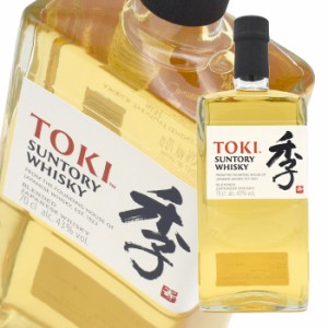 ウイスキー 43度 季  TOKI ブレンデッド ジャパニーズ ウイスキー 700ml 瓶 1本 逆輸入