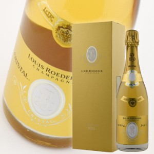 ルイ ロデレール クリスタル ブリュット BOX付 正規品 [2002] 750ml 白泡 LOUIS ROEDERER CRISTAL [BOX]