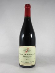 ジャン グリヴォ クロ ド ヴージョ グラン クリュ [2020] 750ml 赤 Jean GRIVOT Clos de Vougeot Grand Cru