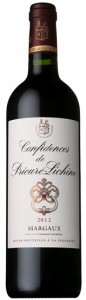 コンフィダンス ド プリューレ リシーヌ [2012] 750ml 赤 CONFIDENCES DE PRIEURE-LICHINE