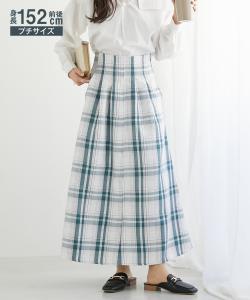 ロング スカート グリーン チェックの通販|au PAY マーケット