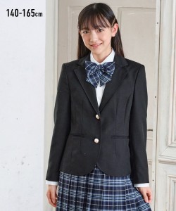 キッズ 卒業 ジャケット 女の子 子供服 ジュニア服 黒/紺 身長140/150/160cm ニッセン nissen