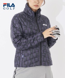 FILAGOLF スポーツウェア 大きいサイズ レディース FILA GOLF ハイブリッドダウン ジャケット あり フィラ ゴルフ ブラック M/L/LL/3L ニ