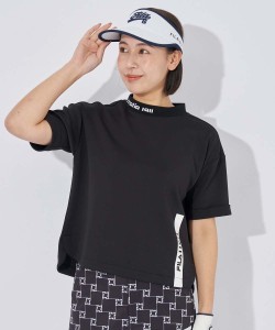 FILAGOLF スポーツウェア トップス 大きいサイズ レディース FILA GOLF 冷感軽量ダンボール ニット モックネック シャツ フィラ ゴルフ 