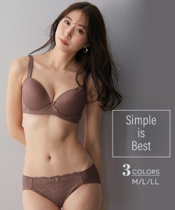 ショーツ レディース シンプル カラー コーディネート  女性 インナー パンツ パンティ M/L/LL ニッセン nissen