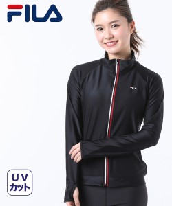 FILA ラッシュガード レディース スタンド 319-236-5 6  おしゃれ S/M/L/LL ニッセン nissen