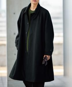 【アルマーニコレツィオーニ】中綿 チェスターコート ダブル ロング 46 紺 アルマーニコレツィオーニ】中綿 チェスターコート ダブル