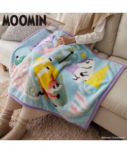ムーミン ニョロニョロ ブ ブランケット blanket フランネル ふんわりお Amazon｜ムーミン ニョロニョロ ブ ブランケット blanket