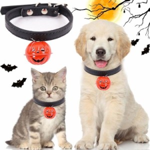 犬首輪 猫首輪 アクセサリー  ハロウィンパーティー  かぼちゃ かわいい  ペット ネコ  ペット用ギフト プレゼント  鈴付き パーティー 