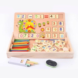 早期学習 ゲーム 数字 カウント 数学 子供 計算 ギフト プレゼント キッズ 黒板 ブロック かず 知育玩具 木製 幼児 おもちゃ 教育ツール 