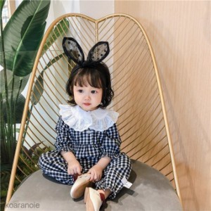 ベビーロンパース ベビー服 春秋服 赤ちゃん 子供服 新生児 可愛い お出かけ フリル お姫様 赤ちゃん 出産祝 プレゼン66/73/80/90CM