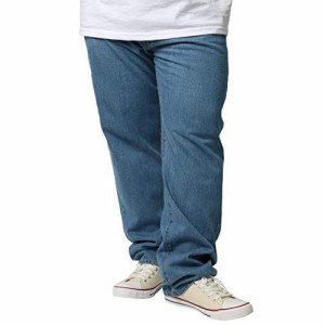大きいサイズ ジーンズ デニム ロング パンツ ストレート メンズ