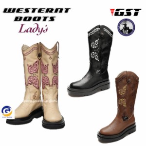 WESTERNT BOOTS ウエスタンブーツ レディース 女性用 シューズ 靴 ブーツ カウボーイブーツ カントリーブーツ 乗馬 乗馬用品 馬 馬具
