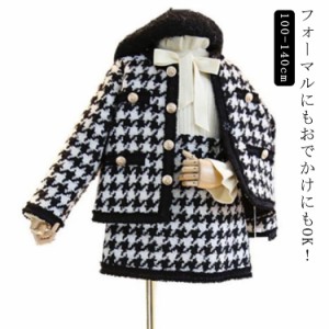  韓国子供服 ジャケットショートパンツ チェックパターン 100cm/110cm/120cm/130cm/140cm スーツ 上下2点set 女の子/子供スーツ/女の子/