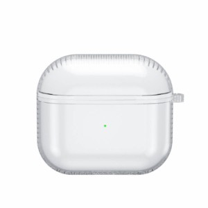 送料無料 AirPodsケース AirPods3ケース エアーポッズ 保護カバー クリアケース ワイヤレス充電対応 シンプル 透明 耐衝撃 ホルダー 第3