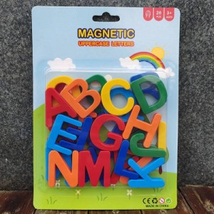 アルファベット おもちゃ マグネット abc 26文字 数字 算数 ピース 数字認知 色の認識 形の認知 プラスチック製 知育玩具 遊び 知育 幼児