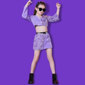 キッズ ステージ衣装 ジャズダンス ガールズ 女の子 セットアップ スカート パンツ チア チアガール 演奏会 応援団 韓国 k-pop フリル か