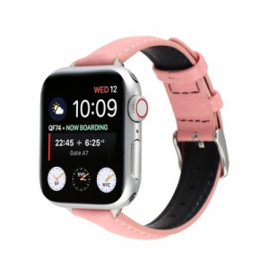 アップルウォッチ ベルト apple watch バンド applewatch 38 40 42 44 対応 おしゃれ レザーベルト レザー 38mm 44 革 本革 牛革 メンズ 