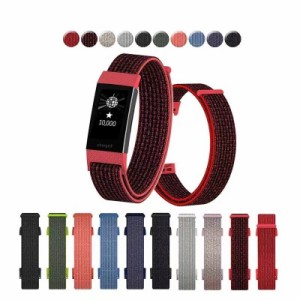 fitbit charge4/fitbit charge3 ベルト 交換用バンド ナイロン 編み フィットビット 調整可能 多色選択 柔らかい 男女兼用 快適 スマート