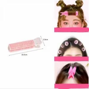 ふわふわ 前髪 ヘアクリップ 前髪カーラー 2枚セット 毛根クリップ 手巻きカーラー DIY ヘアアレンジ 巻き髪 前髪クセづけ 毛根カーラー 