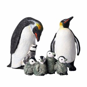 1 /セットオーシャンアニマルペンギンファミリーフィギュアモデルおもちゃ家の装飾コレレス