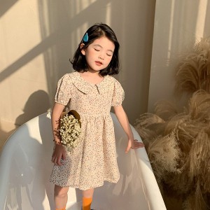 子供服 ワンピース 韓国子ども服 キッズ 女の子 夏服 半袖ワンピース 花柄 子供ドレス 結婚式 誕生日 七五三 ベビー服 赤ちゃん お姫様 