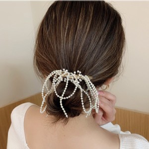 ヘアクリップ アクセサリー ジュエリー アクセ ヘアアクセサリー ヘアアクセ ヘアアレンジ ヘアクリップ パール ビジュー パーティー ゴ