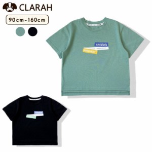 キッズ トップス ロゴ カットソー 半袖 五分袖 Tシャツ 女の子 男の子 ネコポス