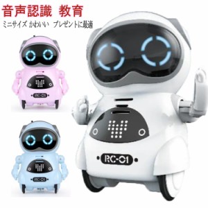 ポケットロボット しゃべる ロボット おもちゃ 英語 簡単 会話 対話 癒し 知育 玩具 かわいい 動くコミュニケーション 音声認識 教育 ポ