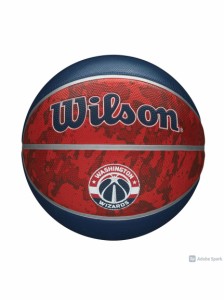 ウィルソン スポーツ・フィットネス バスケットボール ボール 7号ボール NBA TEAM TIEDYE BSKT WAS WIZARDS WTB1500XBWAS メンズ レ...