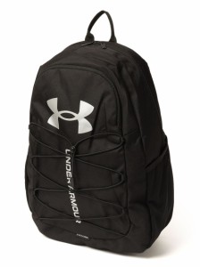 アンダーアーマー スポーツアクセサリー バッグパック UA HUSTLE SPORT BACKPACK 1364181 001 ONESIZE Black / Black / Silver