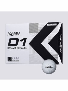本間ゴルフ ゴルフ ダースボール 他 HONMA D1ボール （１ダース12個入り） BT2201 WH メンズ WH