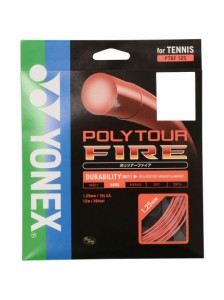 ヨネックス テニス ストリングス POLYTOUR FIRE125 PTGF125 001 レッド