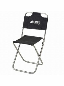 ロゴス キャンプ用品 ソロ その他チェア 椅子 7075トレックチェア（背付）（グレー）【ステンレスパーツ】 73369000