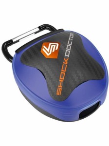 ショックドクター フィットネス 健康 ボクシング ボクササイズ MOUTHGUARD　CASE　BLUE 104C BLU